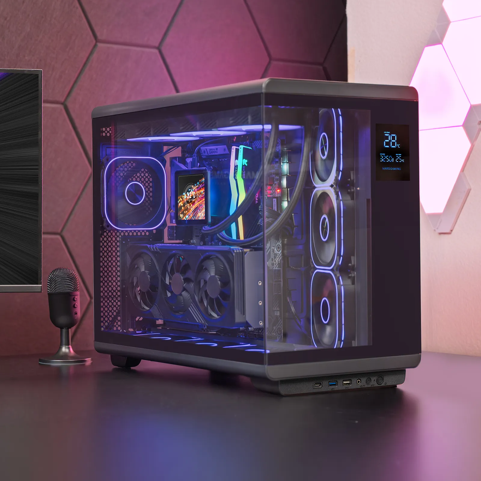 Mars Gaming MCREVPRO computer case – slika 2