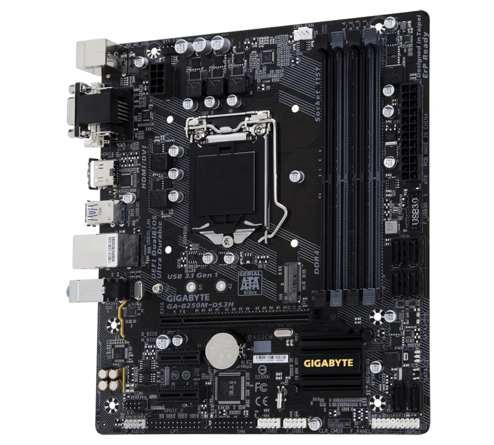 GIGABYTE GA-B250M-DS3H Bulk