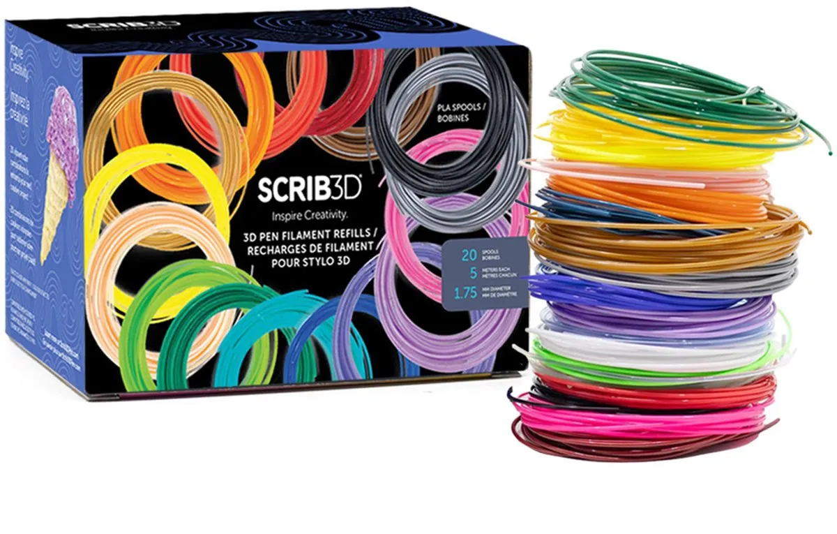 3Doodler Scrib3D - PLA Filament Refills