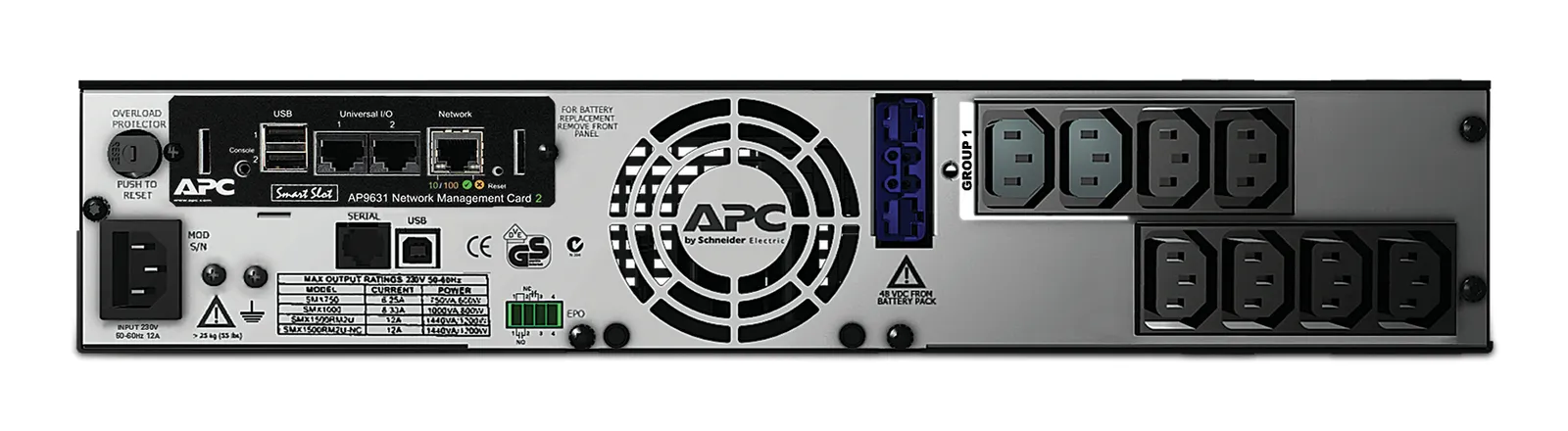 APC SMX750INC uninterruptible power supply (UPS) – slika 2