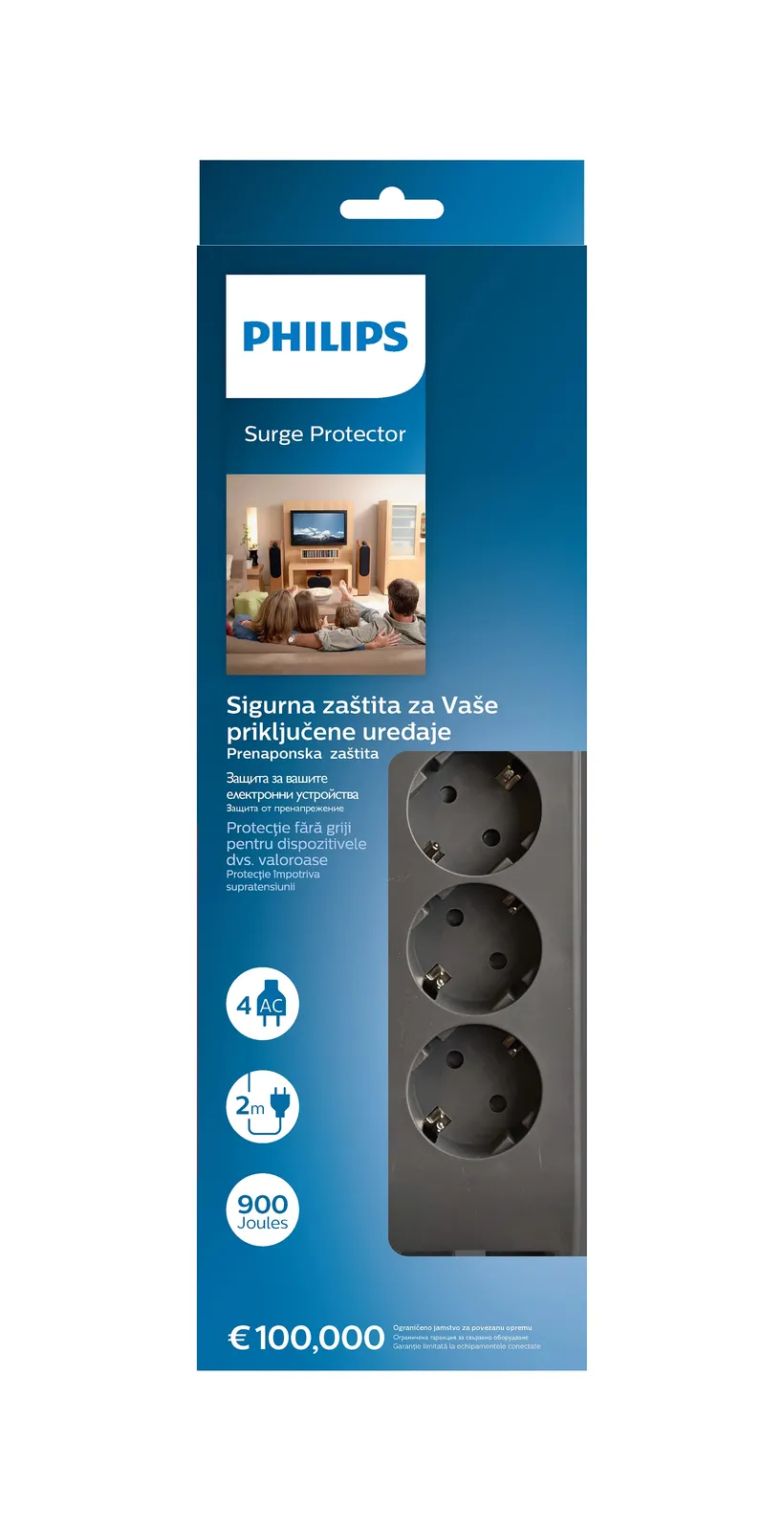 Philips SPN3140A/62 surge protector – slika 3
