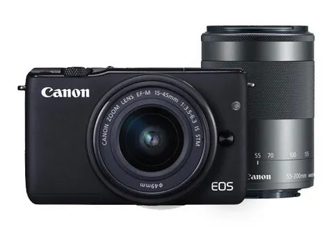 Canon EOS M10 + EF-M 15-45mm f/3.5-6.3 IS STM + EF-M 55-200mm f/4.5-6.3 IS STM + 64GB Bundle – slika 4