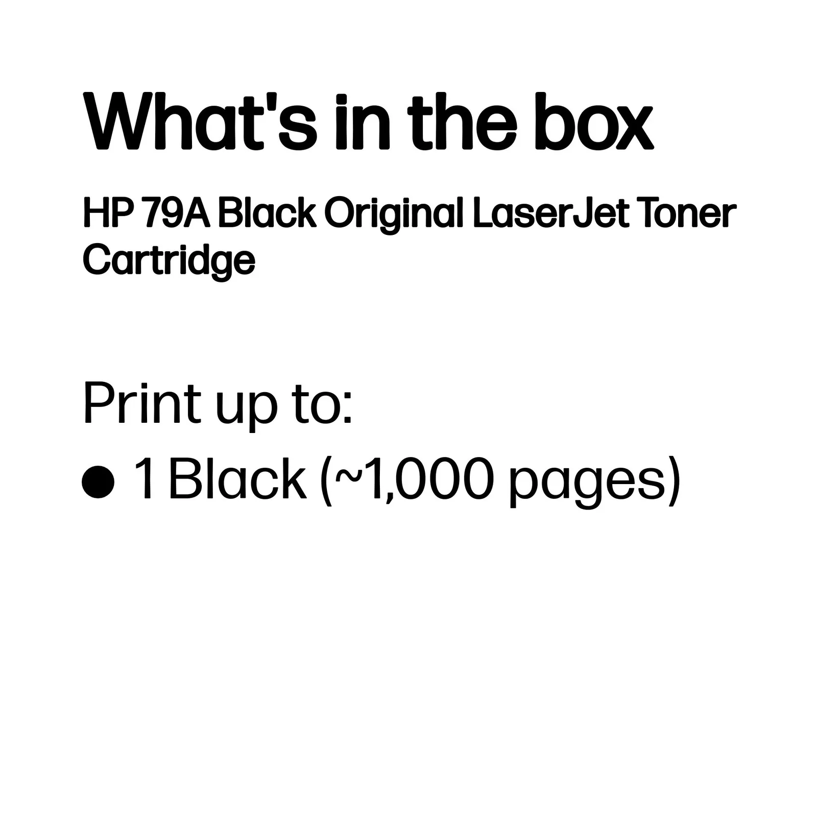 HP 79A Black Original LaserJet toner cartridge – slika 3