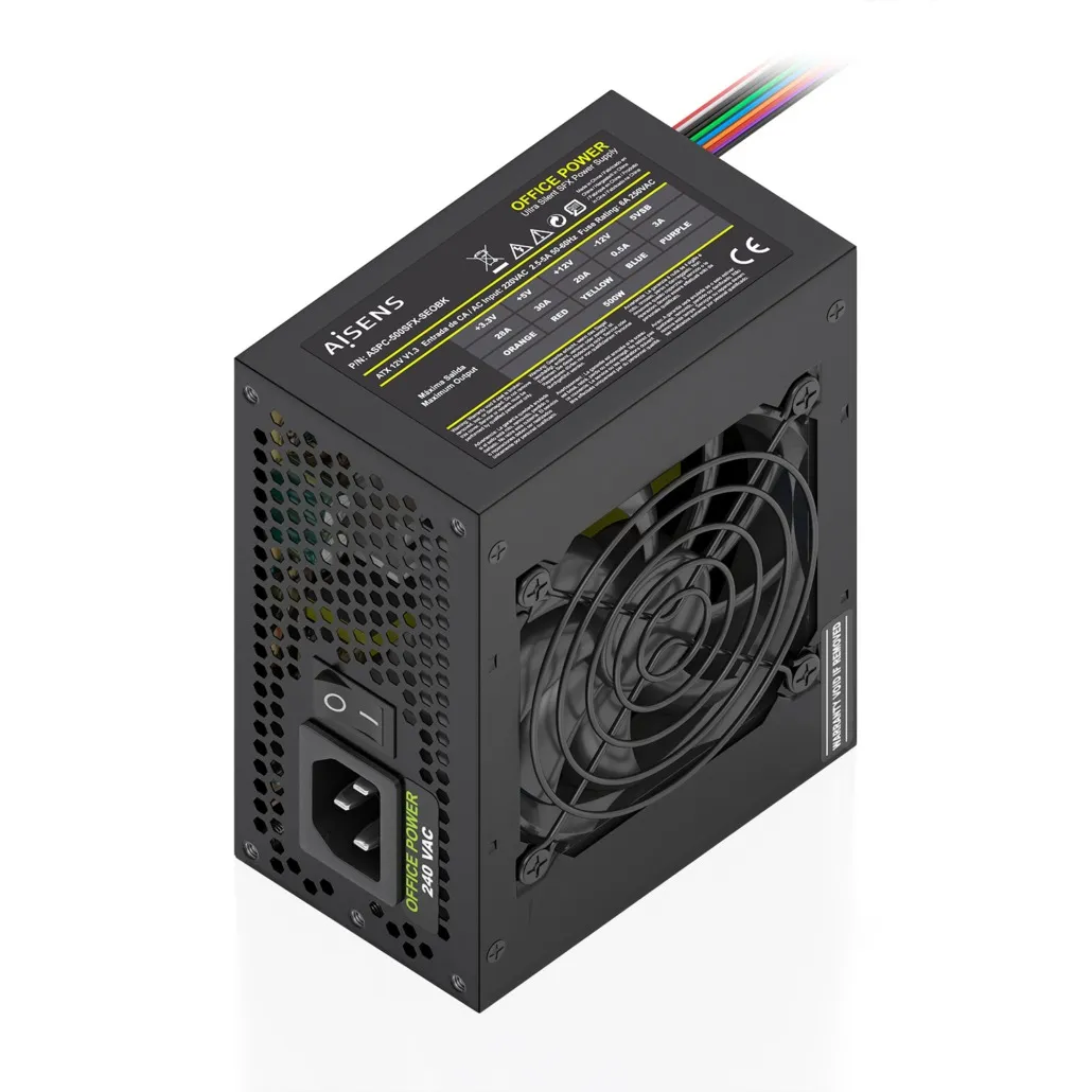 AISENS ASPC-500SFX-SEOBK power supply unit