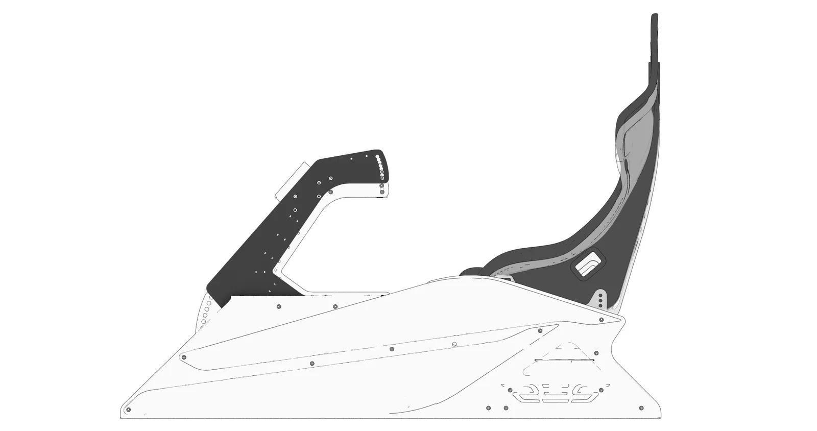 Res-Tech AC GT 01 0A flight/racing simulator accessory – slika 4