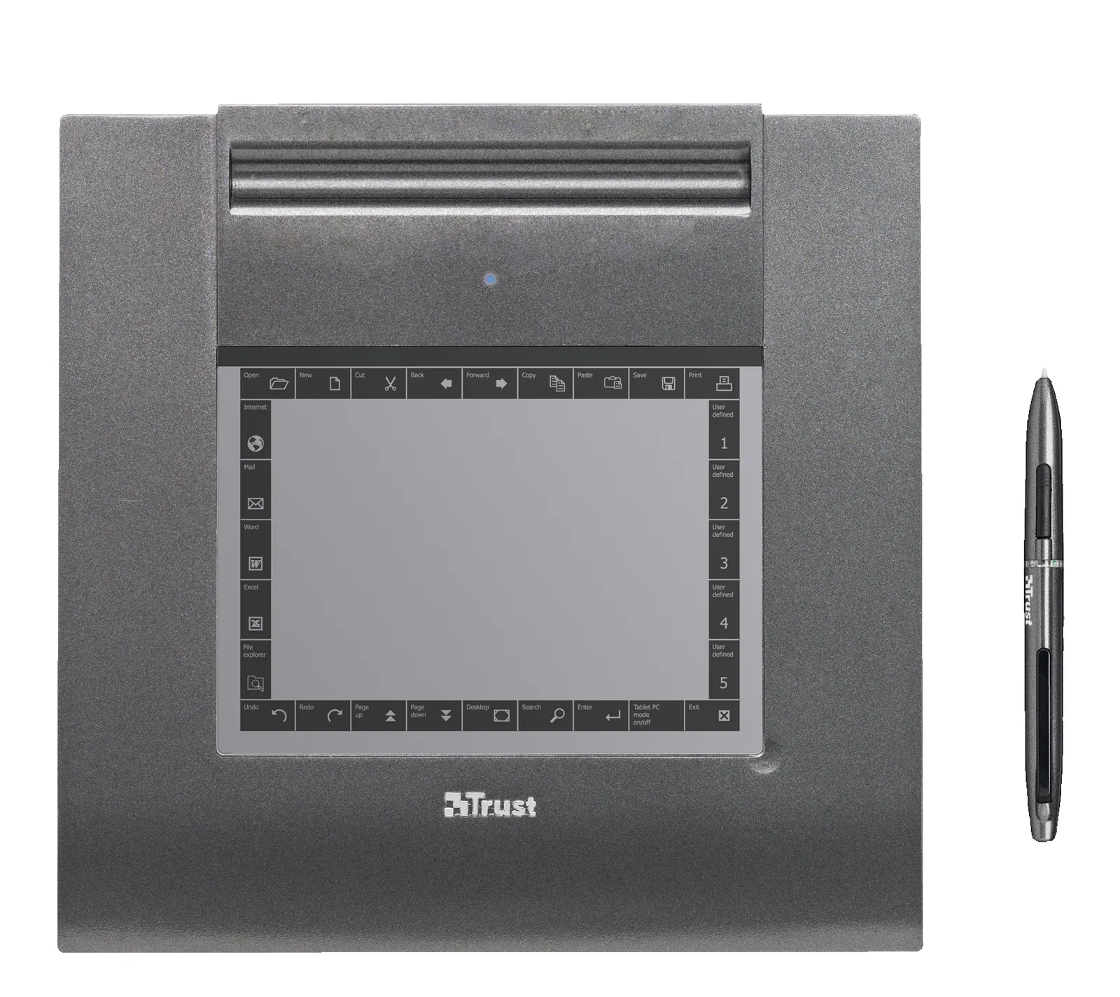 Trust Slimline Design Tablet TB-5300 graphic tablet – slika 2