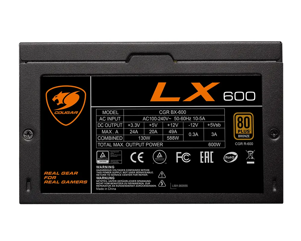 COUGAR LX600 power supply unit – slika 9