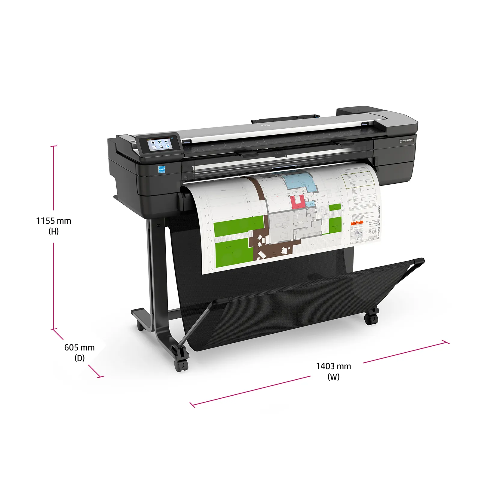 HP Designjet Impresora multifunción de 36 pulgadas T830 large format printer – slika 10
