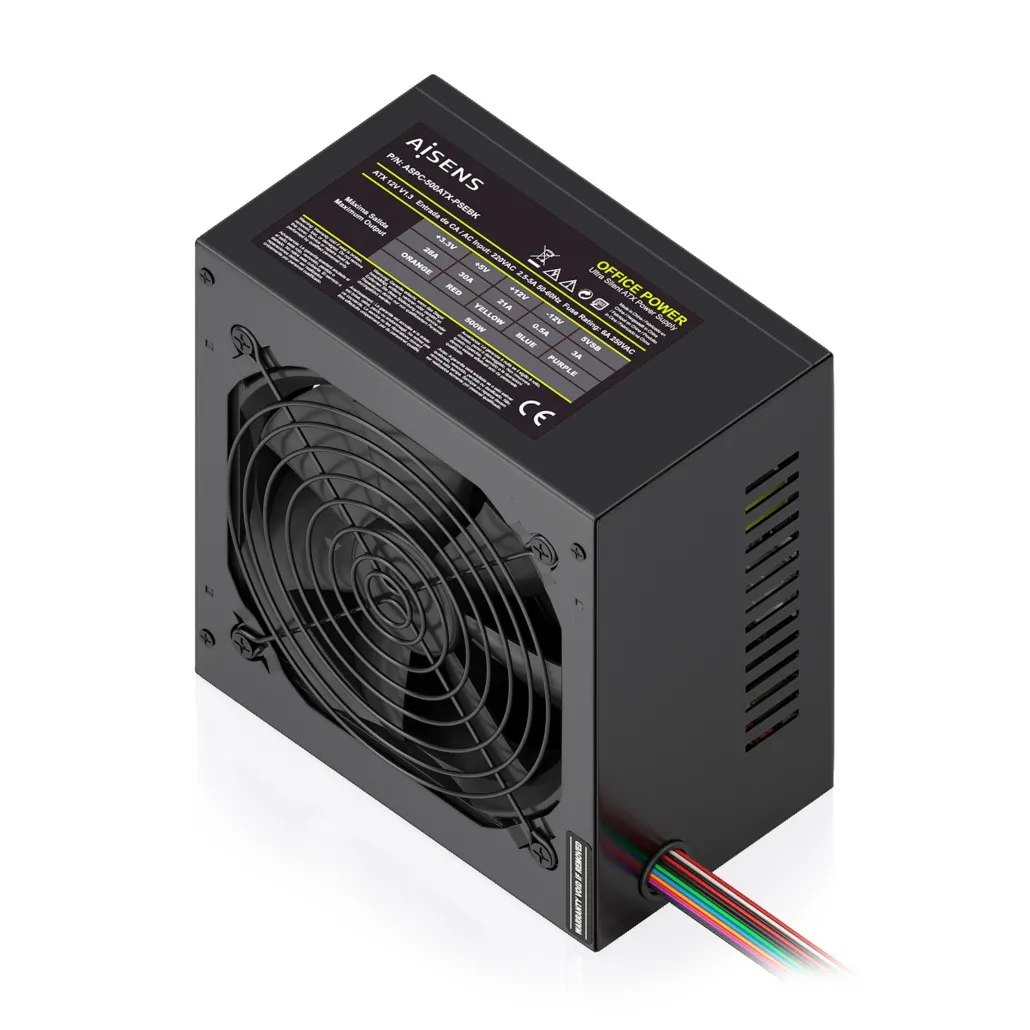 AISENS ASPC-500ATX-PSEBK power supply unit – slika 2