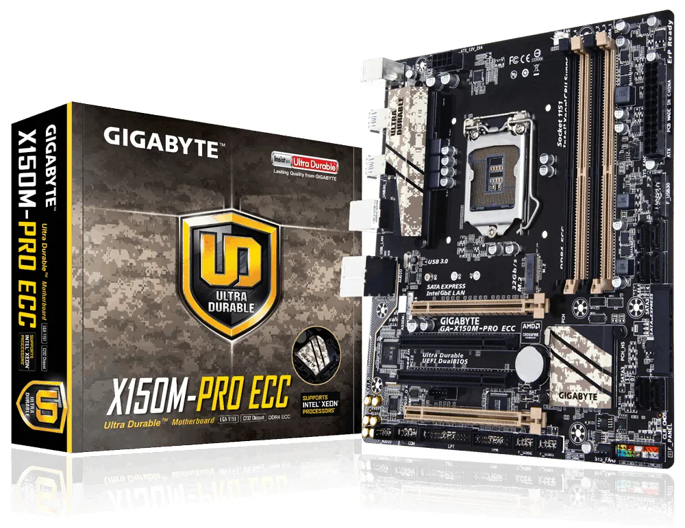 GIGABYTE GA-X150M-RRO ECC motherboard