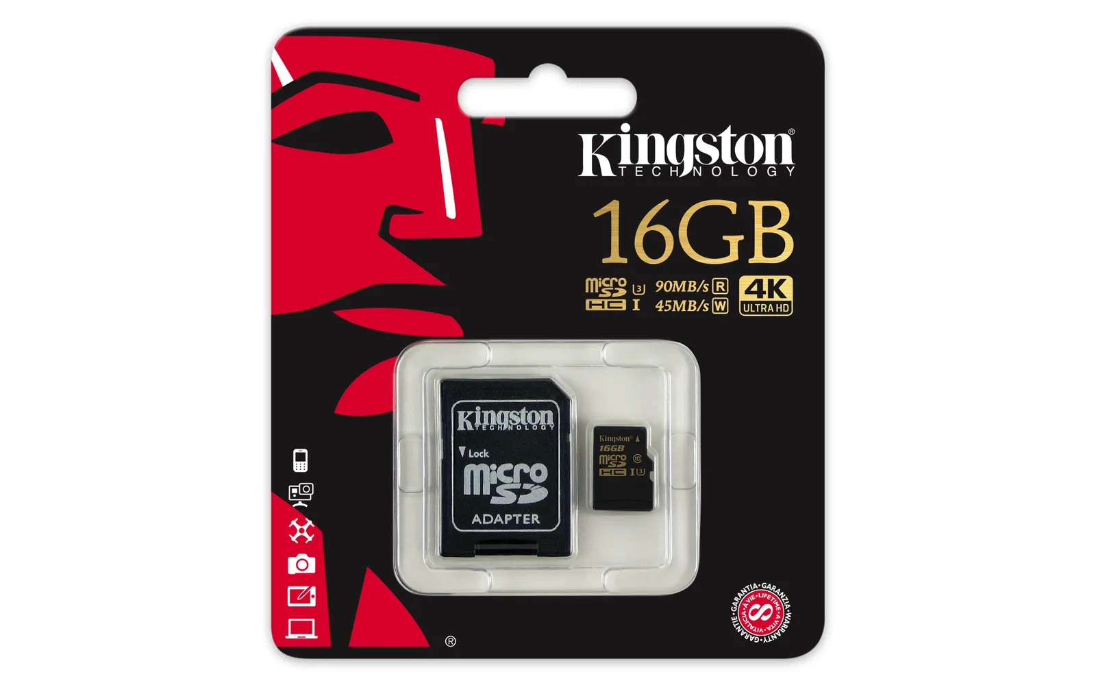 Kingston Technology Gold microSD UHS-I Speed Class 3 (U3) 16GB – slika 6