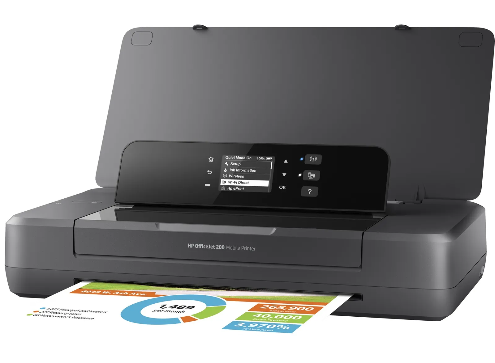 HP Officejet 200 Mobile inkjet printer – slika 4