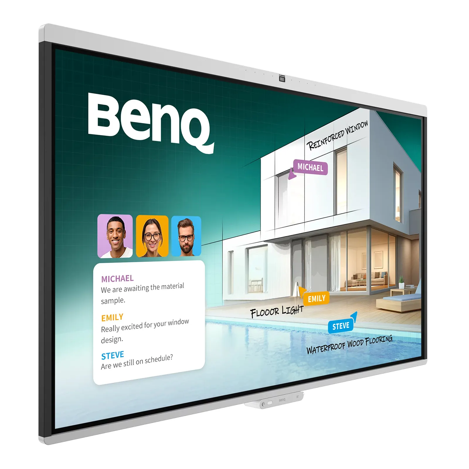 BenQ CM7505 interactive whiteboard – slika 2