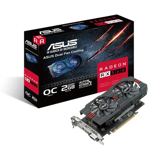 ASUS RX560-O2G graphics card – slika 5