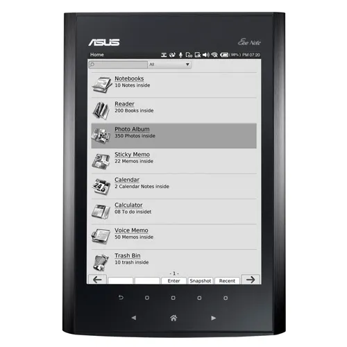 ASUS EA-800 e-book reader – slika 2