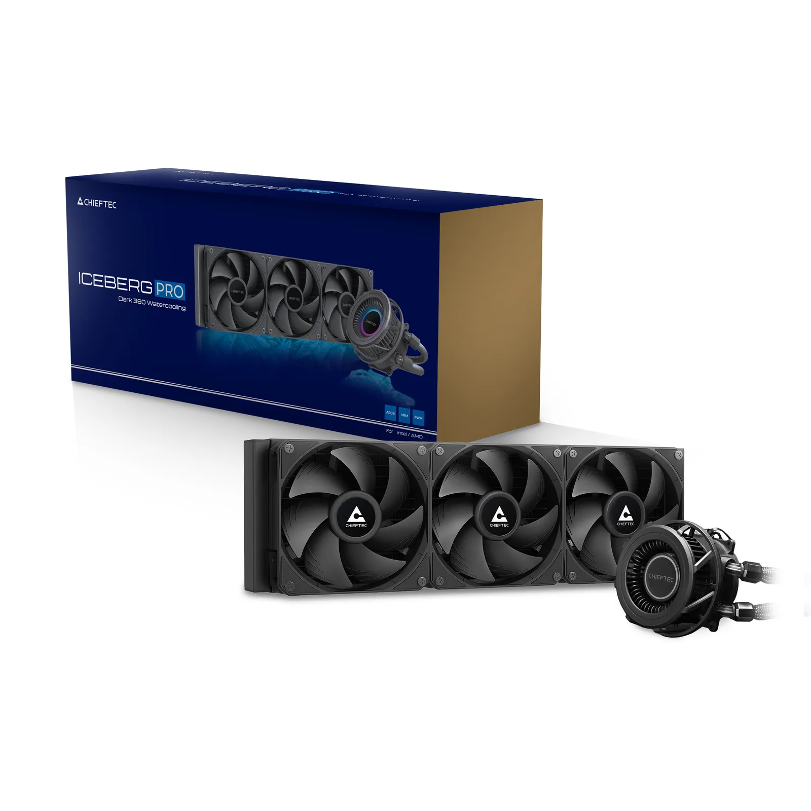 Chieftec CLC-360-VRM-BLK computer cooling system – slika 10