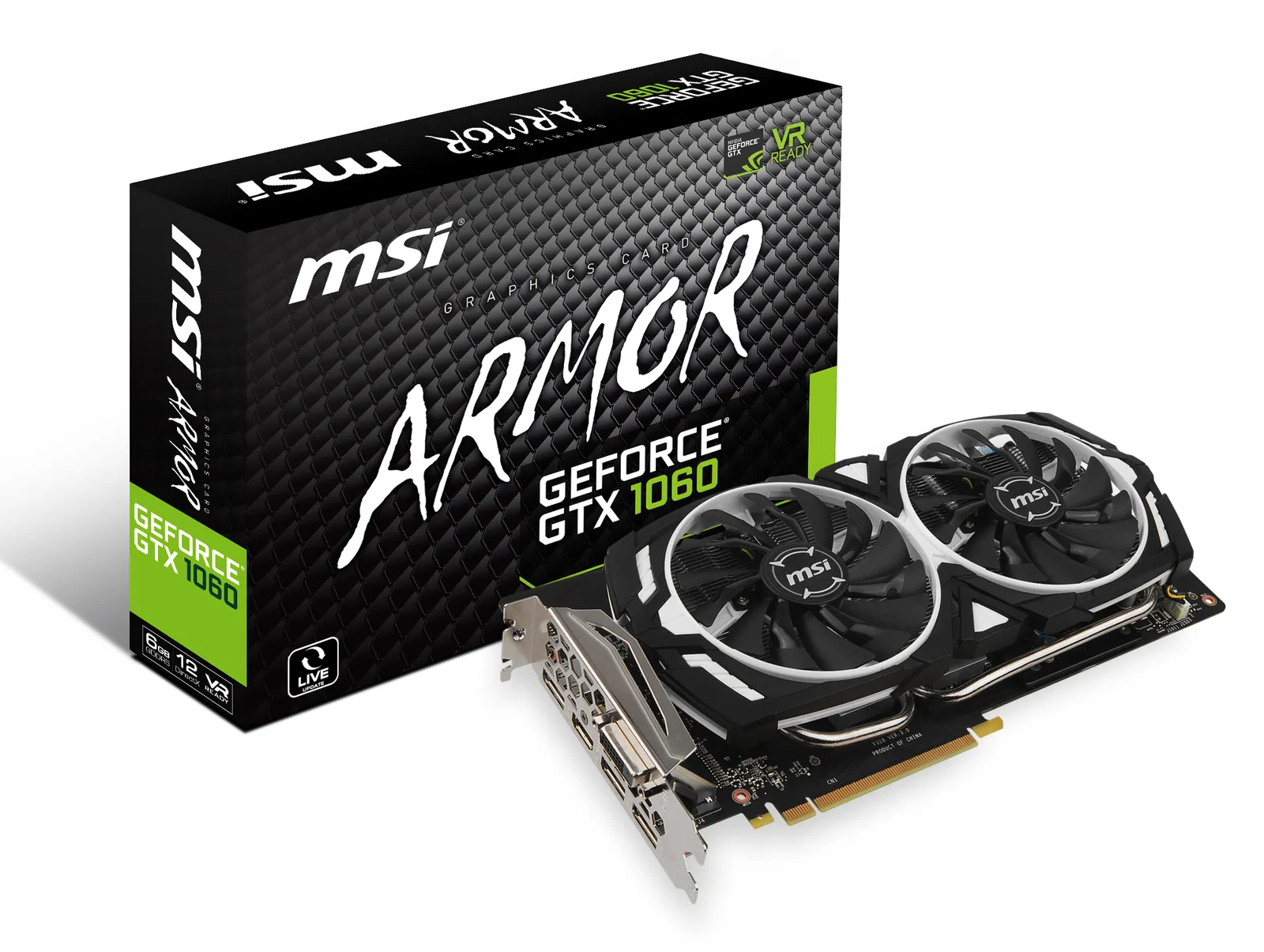 MSI ARMOR GTX 1060 6G graphics card – slika 9