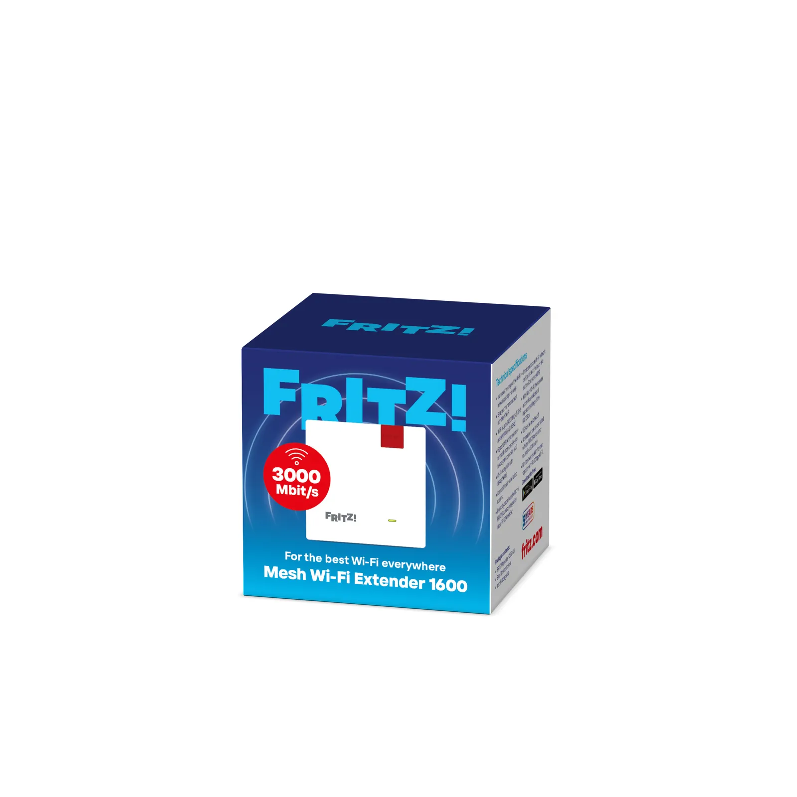 Repeater Mesh Wi-Fi Extender 1600 (FRITZ! 1200 AX International) – slika 4