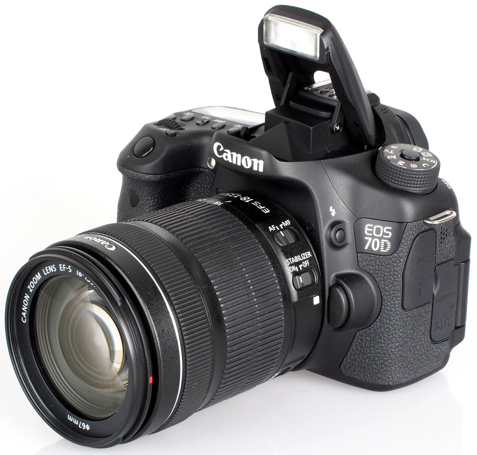 Canon EOS 70D + EF-S 18-135mm + EF-S 55-250mm + 64GB SDHC – slika 6