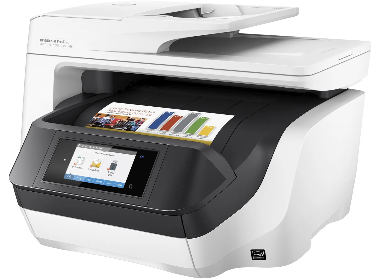 HP OfficeJet 8720 + 955XL – slika 3