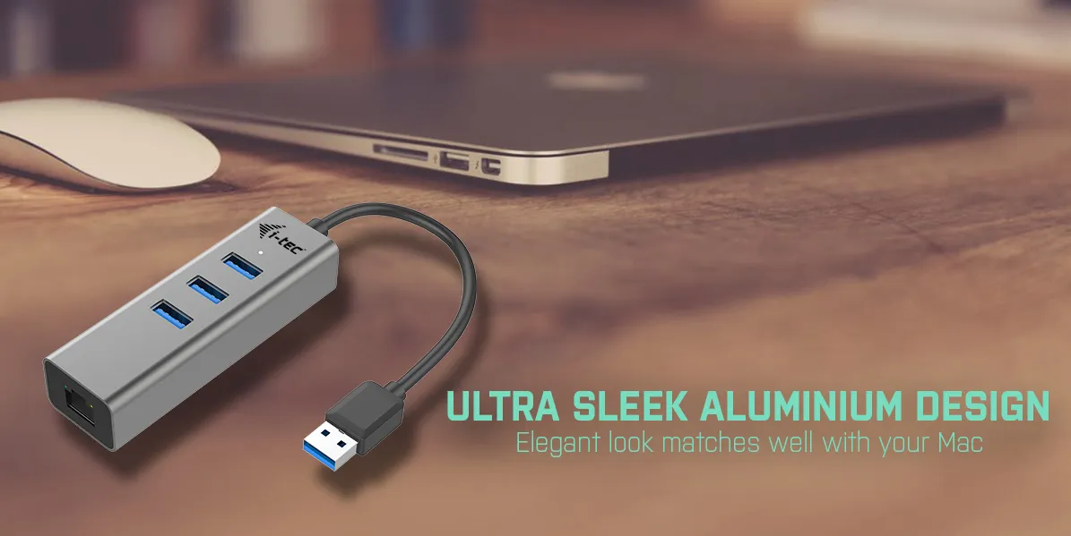 i-tec Metal U3METALG3HUB interface hub – slika 8