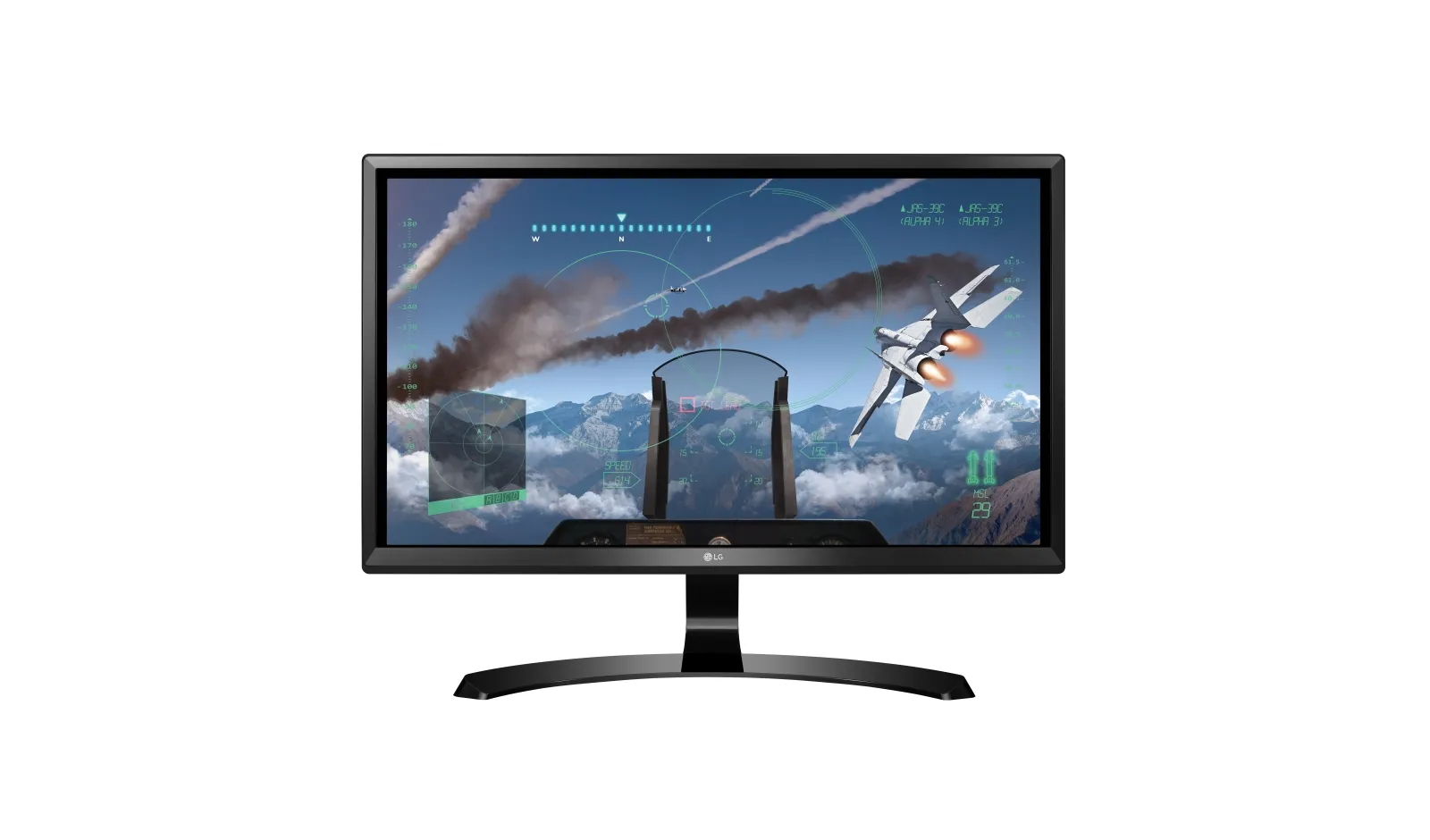 LG 24UD58-B computer monitor – slika 2