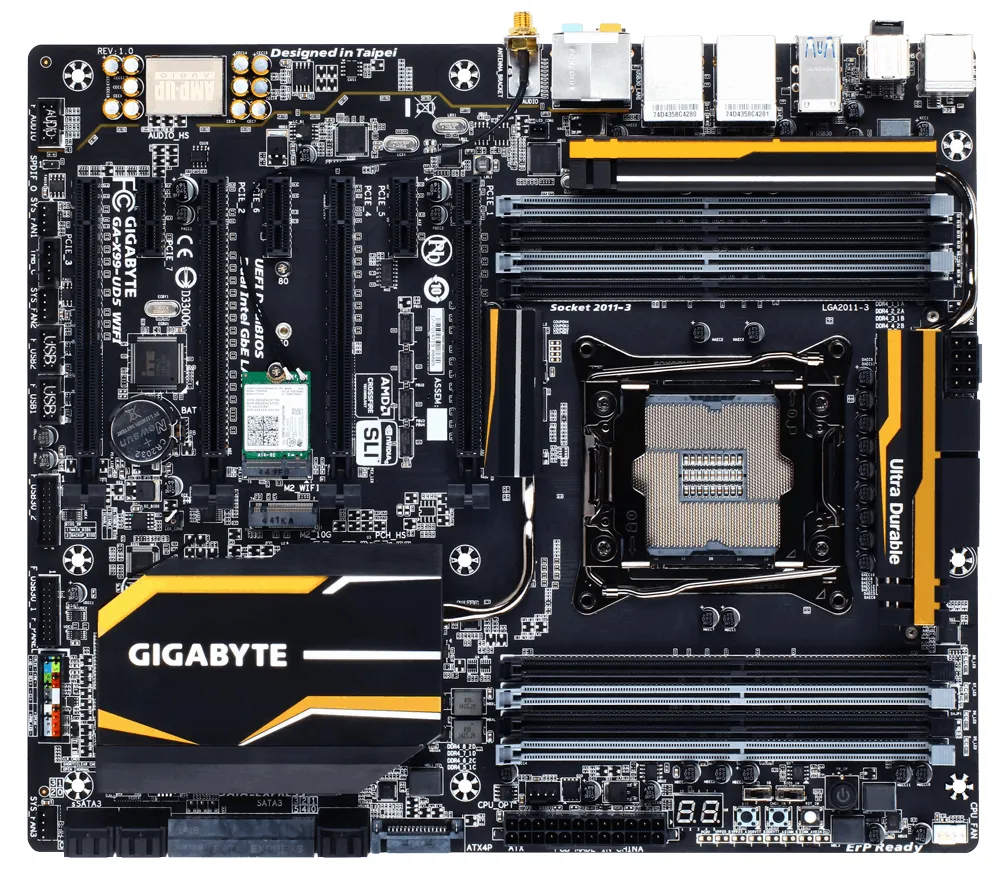 GIGABYTE GA-X99-UD5WIFI motherboard