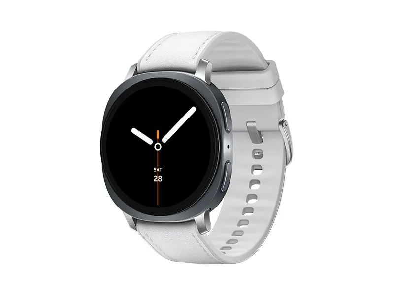 Samsung Galaxy Watch8 Galaxy Watch 8, LTE + Bluetooth, 44mm, Sport Band, Graphite, S/M + Hybrid Band, White