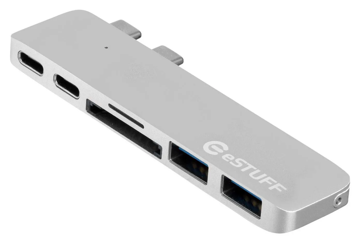 eSTUFF ES84122-SILVER laptop dock/port replicator
