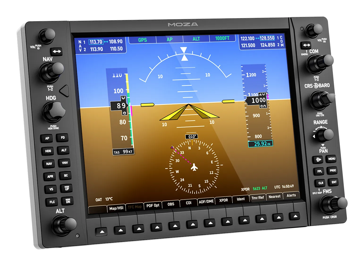 Moza Racing MGX1000 Instrument Panel – slika 2
