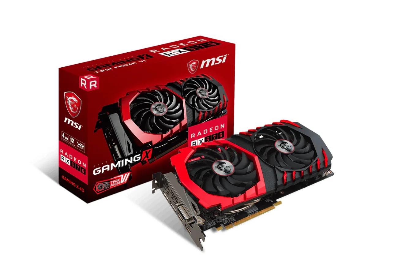 MSI GAMING Radeon RX 570 X 4G