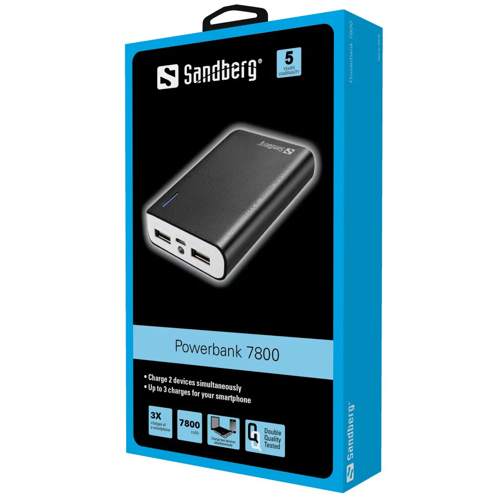 Sandberg PowerBank 7800 – slika 2