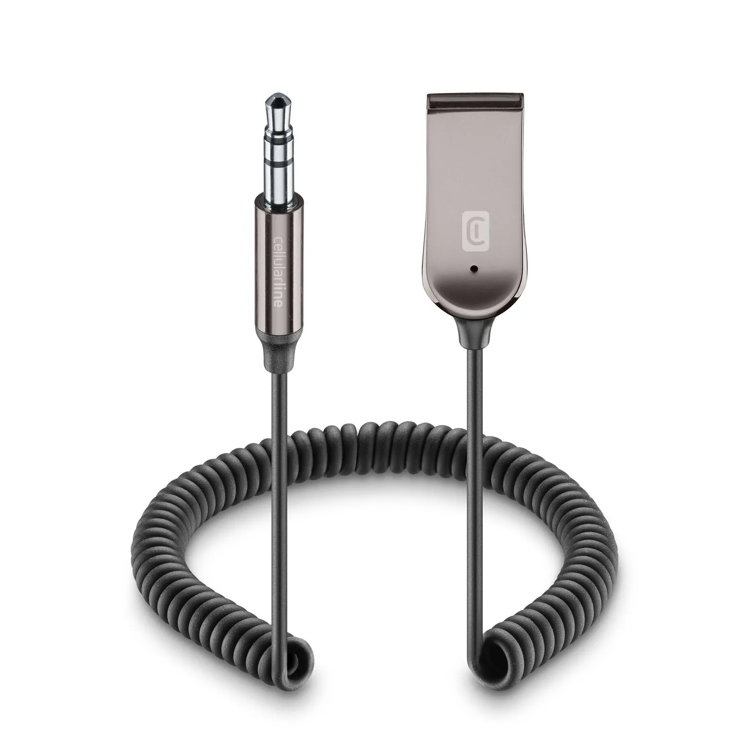 Cellularline BLUETOOTH RECEIVER CABLE 3.5 JACK CONNECTOR AND USB-A PORT audio cable
