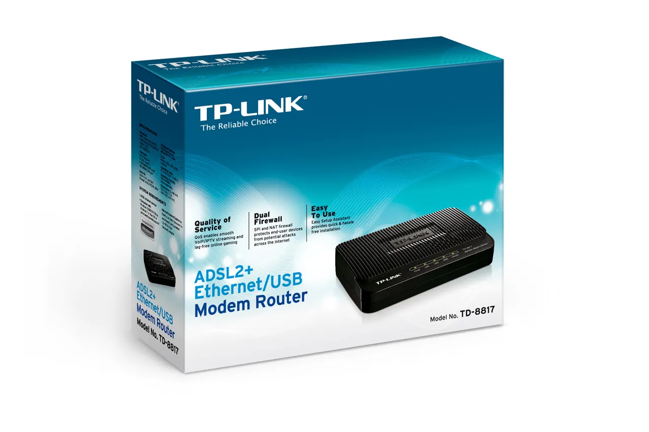 TP-Link TD-8817 modem – slika 3