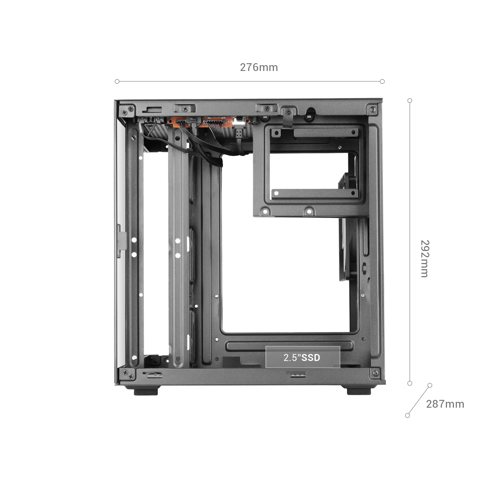 Mars Gaming MC-CUBE computer case – slika 7