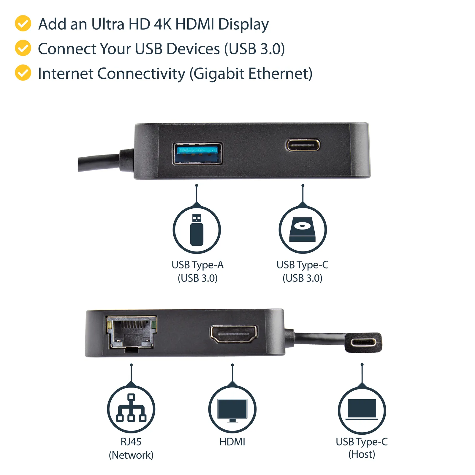StarTech.com DKT30CHD laptop dock/port replicator – slika 9
