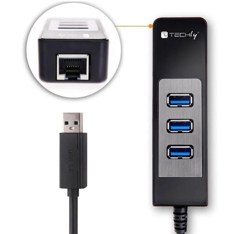 Techly IDATA USB-ETGIGA-3UT – slika 3