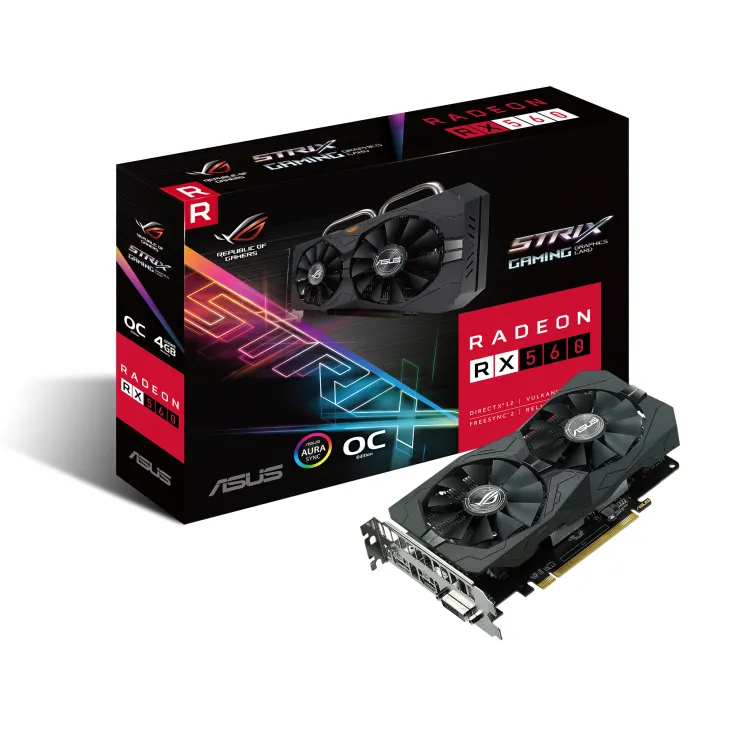 ASUS ROG Radeon RX 560 OC Edition – slika 4