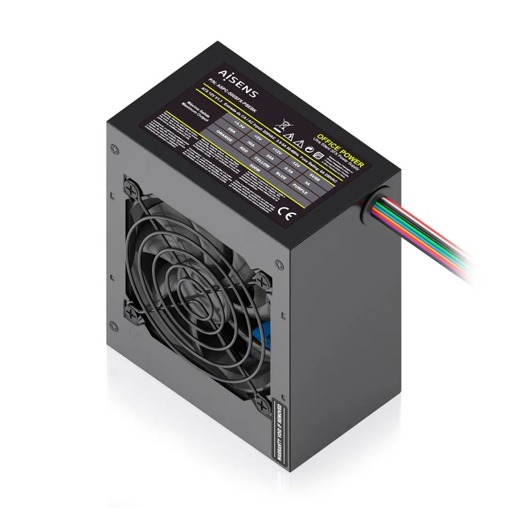AISENS ASPC-500SFX-PSEBK power supply unit – slika 2