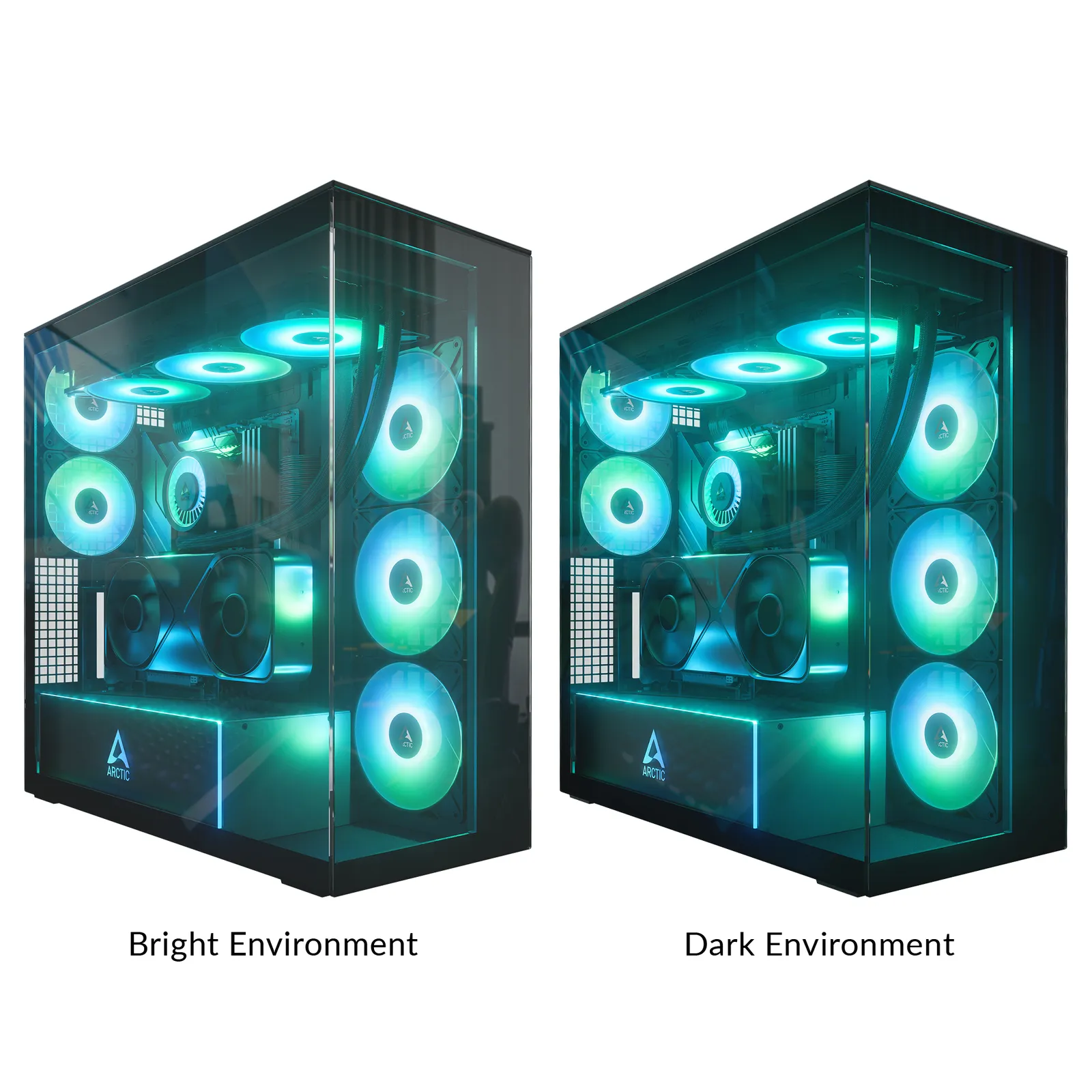 ARCTIC Xtender VG Black (Clear Glass) – slika 2