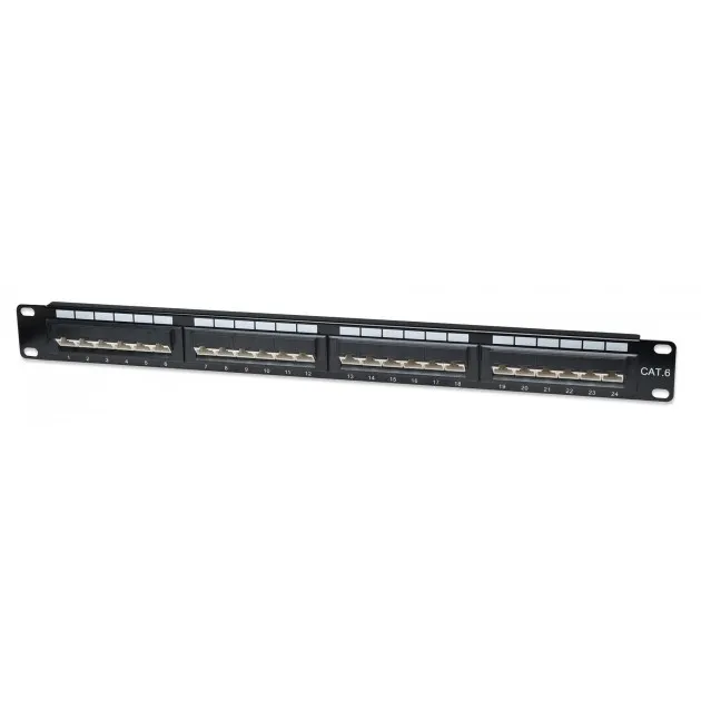 Techly I-PP 24-ANG-C6 patch panel