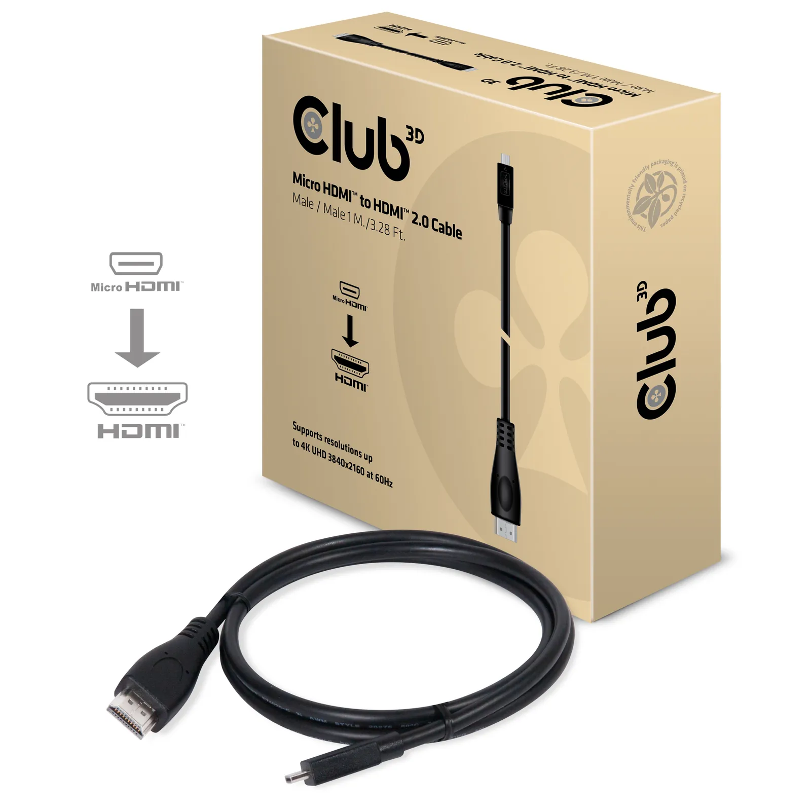 CLUB3D CAC-1351 HDMI cable – slika 2