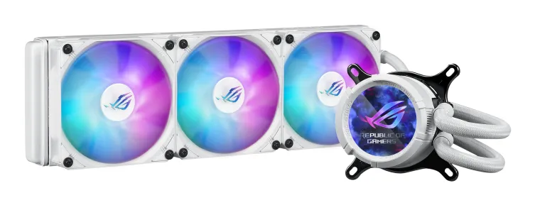 ASUS ROG STRIX LC III 360 ARGB LCD White Edition
