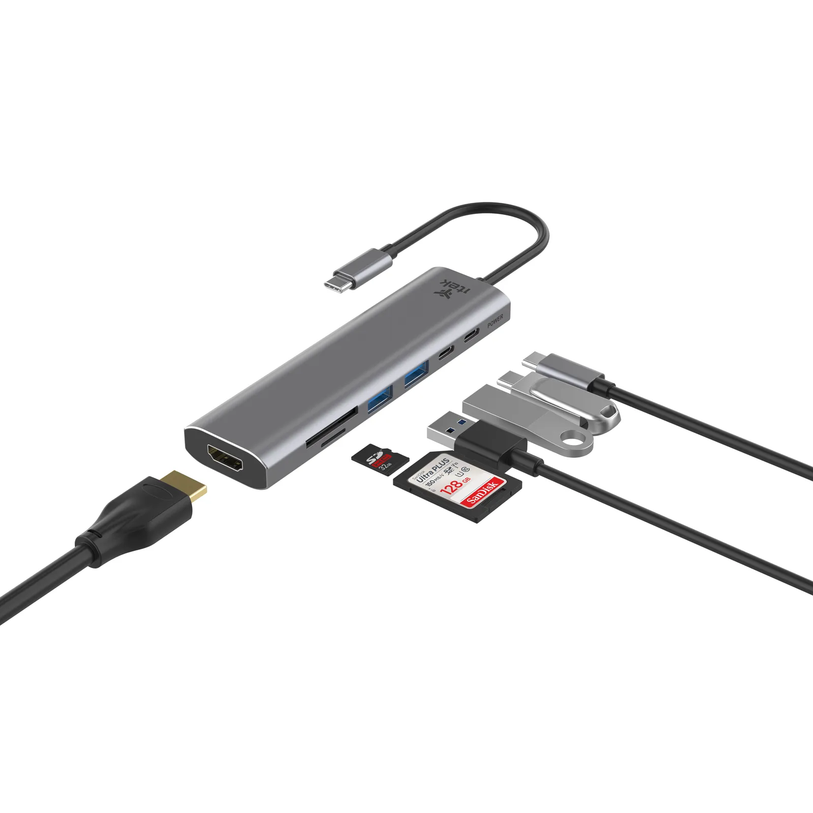 itek ITHUCHDPDCR2U3UC interface hub