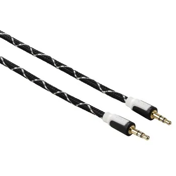Hama 1m, 2x3.5mm audio cable