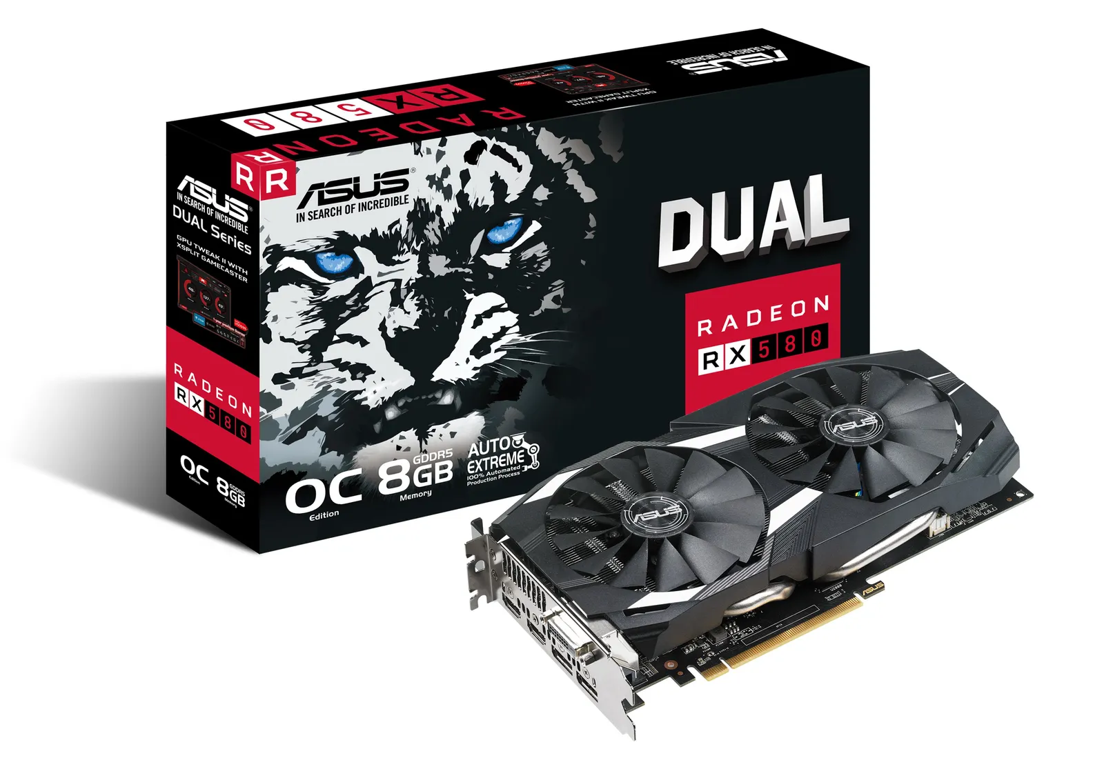 ASUS DUAL-RX580-O8G