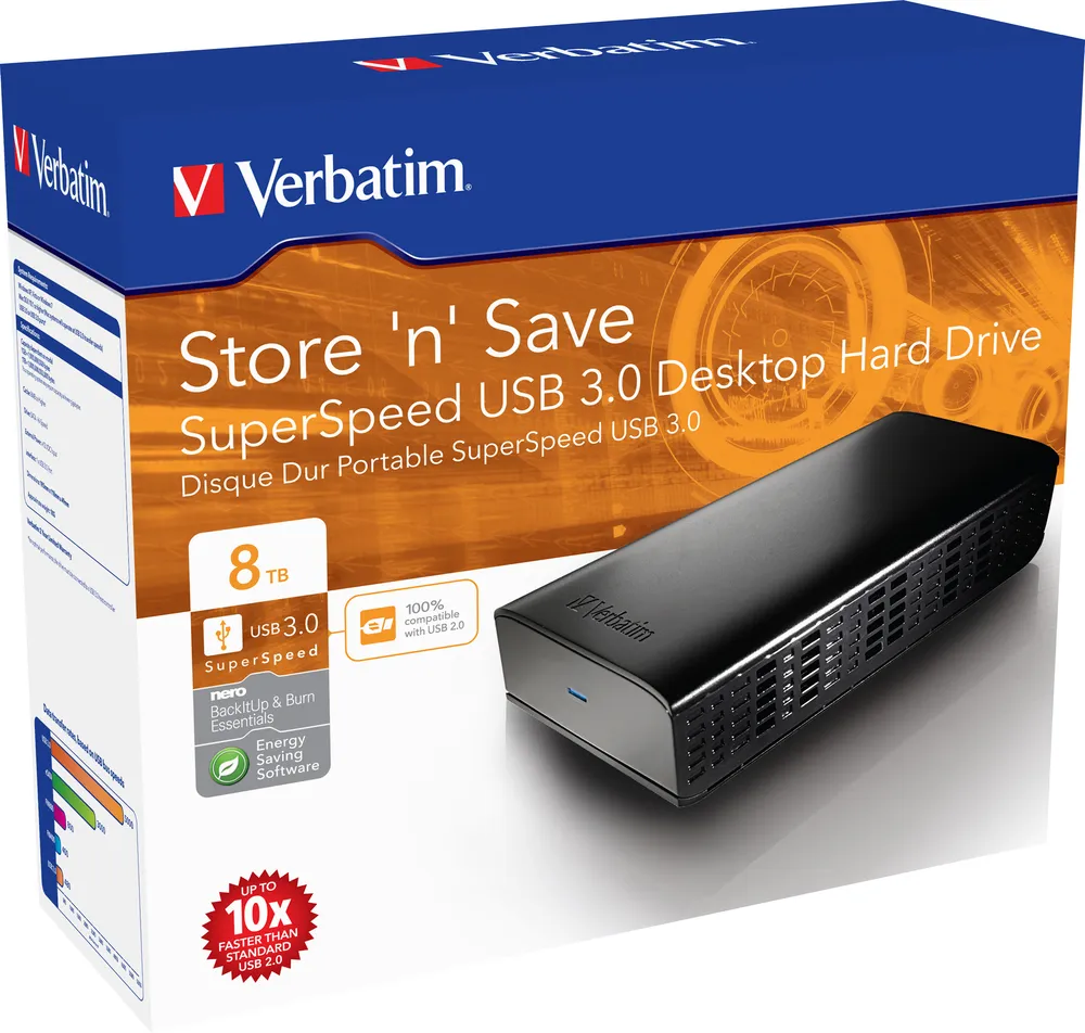 Verbatim Store 'n' Save SuperSpeed external hard drive – slika 3