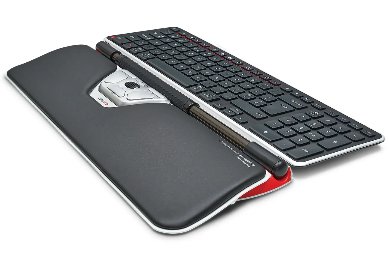 Contour Design RollerMouse Red Plus + Balance Wireless keyboard