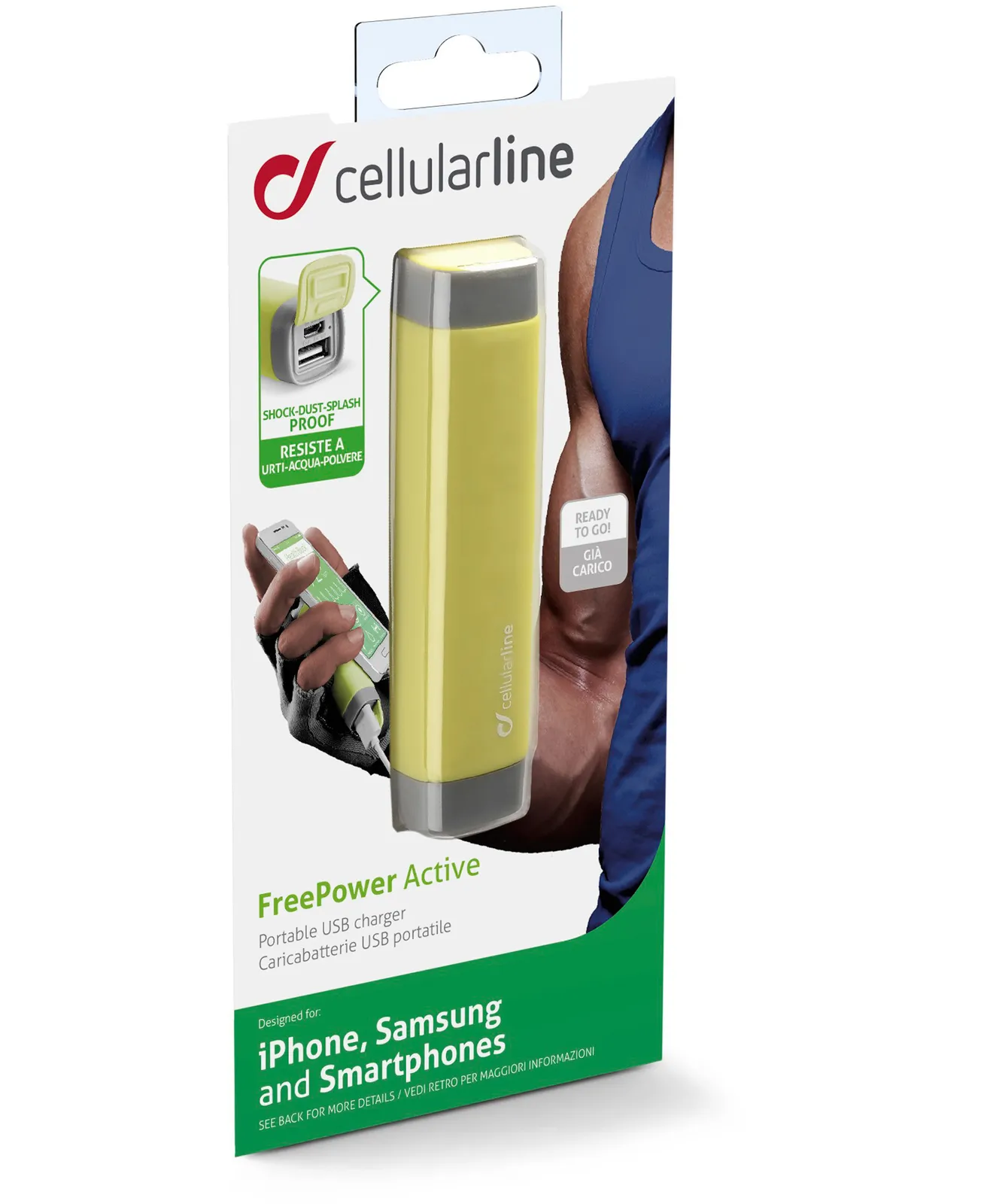 Cellularline FREEP2200ACTIVEL power bank – slika 3