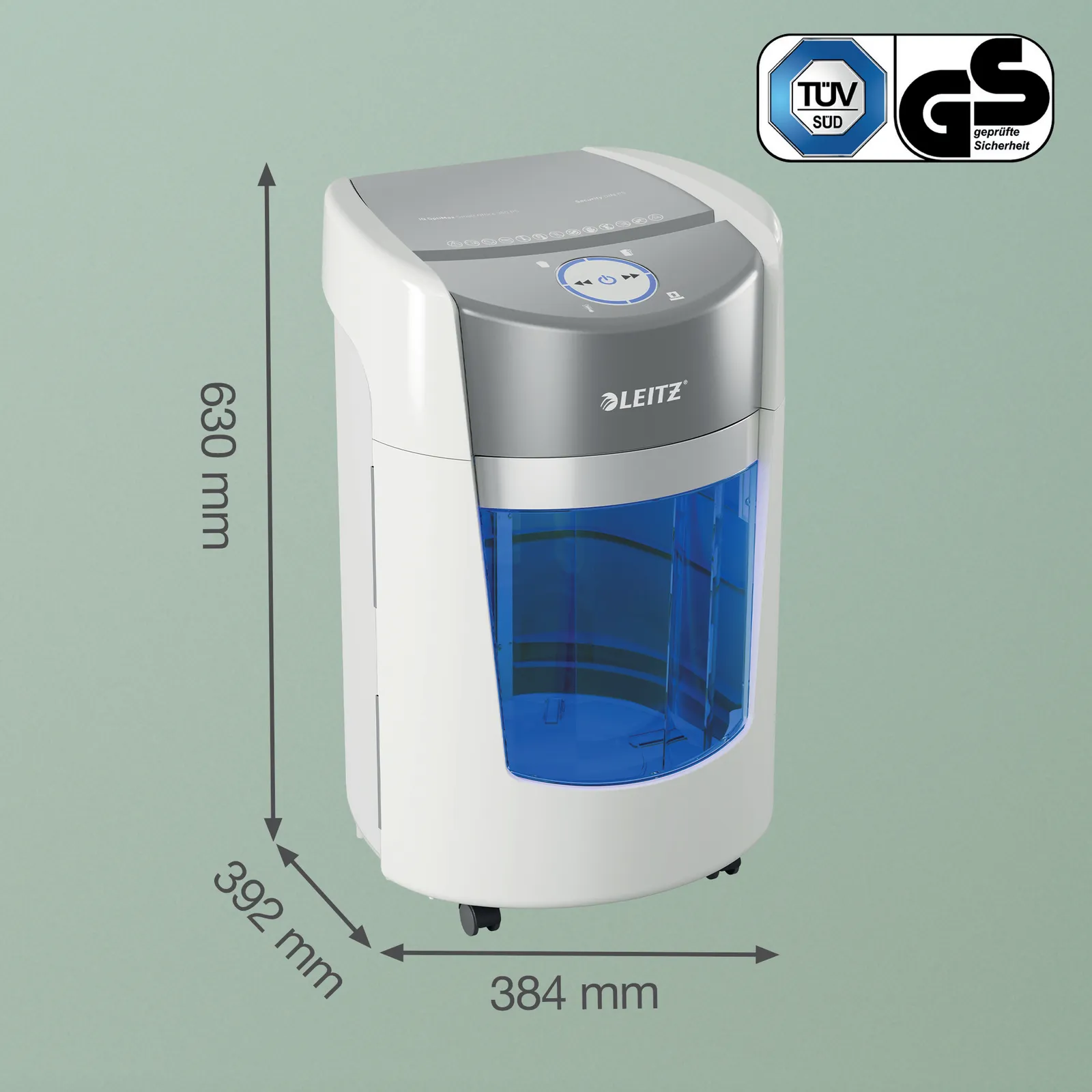 Leitz IQ OptiMax Small Office 350 paper shredder – slika 11